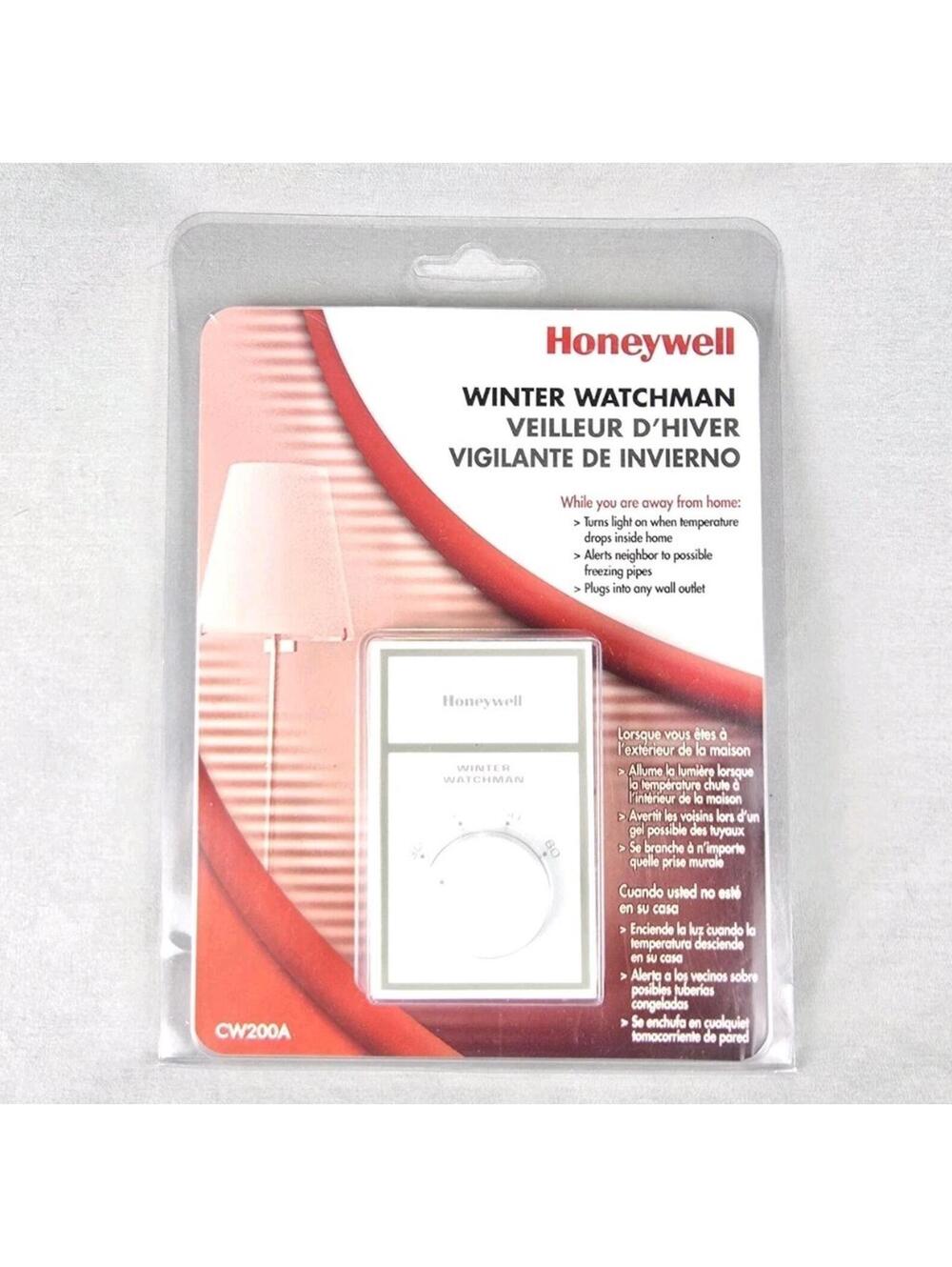 Honeywell Winter Watchman 120 V Wall-Mount Non-Programmable Thermostat Monitor